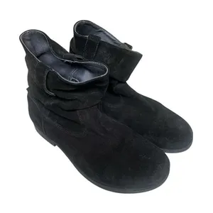 Birkenstock suede ankle boots black sz 40 / 9-9.5 thumbnail 1
