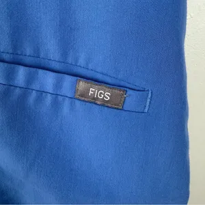 Figs Casma Three-Pocket Scrub Top Size Medium Blue PO 1494 Style FW1100 thumbnail 4