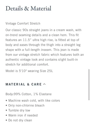 Abercrombie Ultra High Rise 90s Straight Jeans thumbnail 8