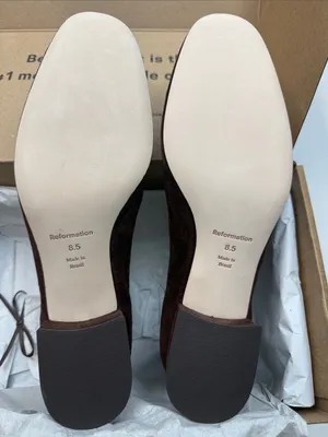 Reformation Women's Terry Ballet Pumps Size 8.5 thumbnail 12