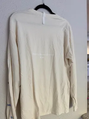 Advisory Board Crystals x Kith long sleeve ABC logo cream multi color shirt S thumbnail 9