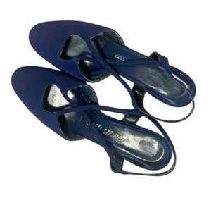 Easy Street Kitten Slingback Heels thumbnail 1