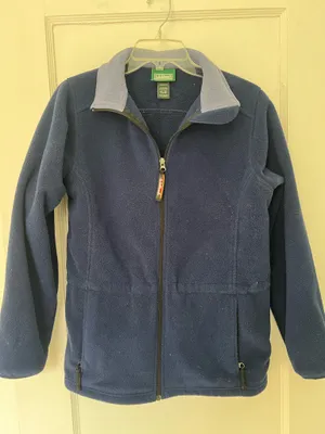 Small llbean fleece jacket thumbnail 1