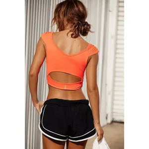 Free People Breathe Deeper Crop Tank Bright Orange Medium NWOT thumbnail 10