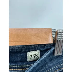 BKE Denim Kate Straight Leg Dark‎ Wash Blue Jeans Womens Size 25 x 29.5 Short thumbnail 7
