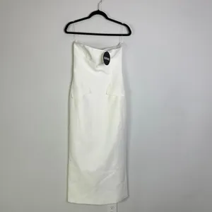NEW Babyboo Roxanne Midaxi Dress Ivory Size Medium Cocktail Party Dress thumbnail 3