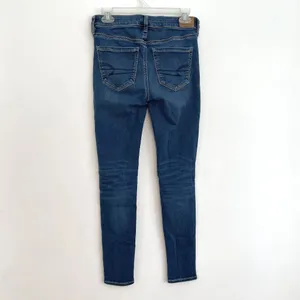 AMERICAN EAGLE Ne(x)t Level High-Waisted Jegging Soft Knit Hi-Rise Dark Ripped 4 thumbnail 14