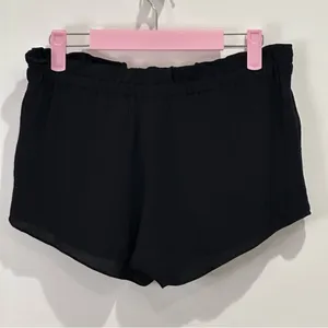 Wilfred Montrouge Shorts Crepe Paperbag Tie Waist Black Small Minimal Beachy thumbnail 6