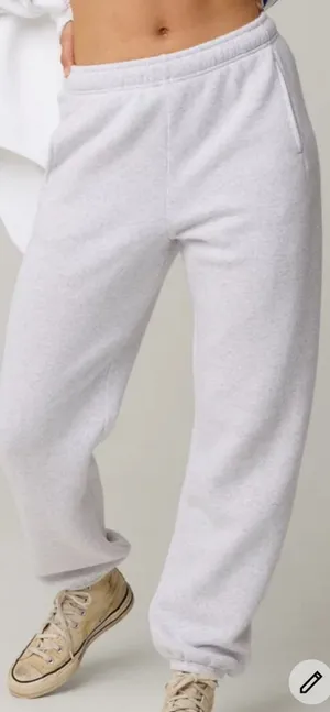 Aerie Offline Sweatpants Color Heathered Grey Size XXL NWT thumbnail 1