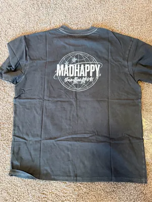 NWT Gap x MadHappy Globe Pocket Short sleeve tee relaxed fit size medium thumbnail 8