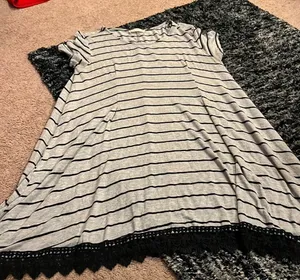Altard state‎ medium stripe grey dress thumbnail 1