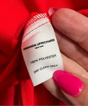 Amanda Uprichard x Revolve Cherri Strapless Maxi Gown In Crimson Red thumbnail 10