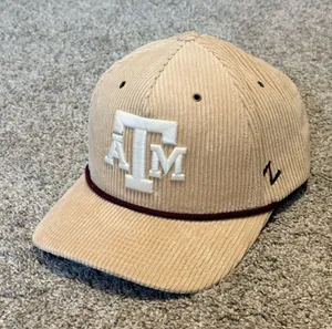 Zephyr Texas A&M Aggies Beige Corduroy Theory Vault Rope Hat thumbnail 1