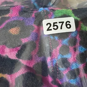 AERO Leopard Print Flannel Lounge Pants Rhinestone Logo Comfy Casual‎ Medium thumbnail 10