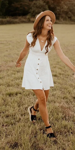ASOS White Dress thumbnail 1