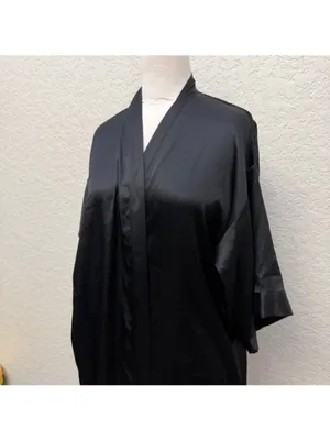 Victoria's Secret Black Robe XS /S thumbnail 3