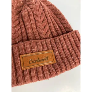 Carhartt rib knit fisherman beanie‎ in Sable women's one size winter trendy thumbnail 3