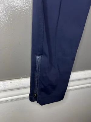 Athleta Pants Womens Medium Blue Skinny Track Ankle Zip Pocket Stretch Athletic thumbnail 7