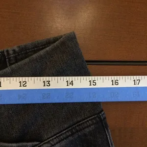 NWT Halara flex denim black large pants jeans thumbnail 3