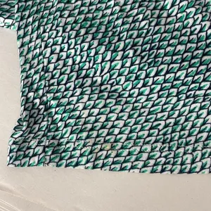 Joie Dalila Blue Green All Over Leaf Pattern Strapless Coastal Beach Maxi Dress‎ thumbnail 10
