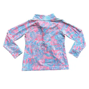 Lilly Pulitzer Skipper Popover Small Style 33261 Pink Blue thumbnail 2