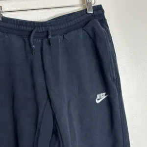 Vtg Nike athletic fleece gym working out jogger pants size medium thumbnail 5