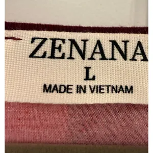 Zenana Women’s Red Black Buffalo Plaid Colorblock Long Sleeve Top Burgundy Tunic thumbnail 4