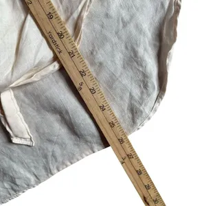 Theory Tie Front 100% Linen Top Womens P Minimalist Capsule Short Sleeve thumbnail 10