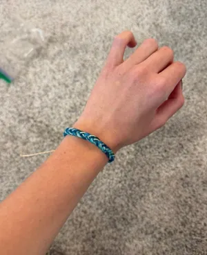 braided Pura Vida bracelet thumbnail 1