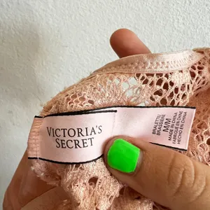 Victoria's Secret Bralette Women's‎ Medium Peach Lace Festival Coachella thumbnail 3