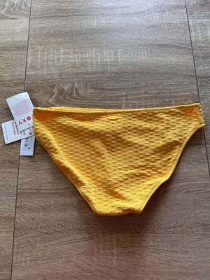 Roxy Golden Rod Haliewa Hipster Knot Bikini Set thumbnail 8