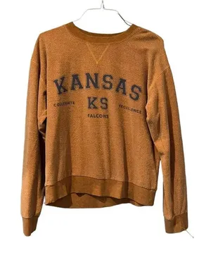 PacSun Me to We‎ Kansas Falcons Crewneck Sweatshirt Size Large thumbnail 1