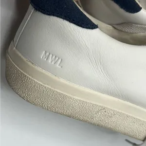 Madewell Style # MA139 Sidewalk Low Top Sneakers in Leather & Suede Sz 8.5 thumbnail 5