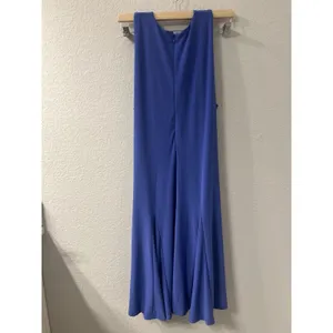 Ralph Lauren‎ Dress L Periwinkle Sleeveless Large Pleats On Skirt thumbnail 2