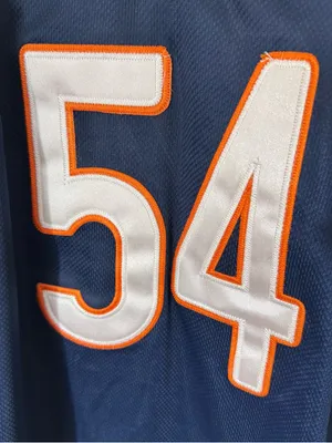 Vintage Reebok NFL Chicago Bears Brian Urlacher #54 Women's Jersey MEDIUM thumbnail 4