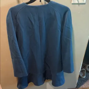 NWT Ann Taylor Classic Blue‎ Jacket with Structured Silhouette thumbnail 3