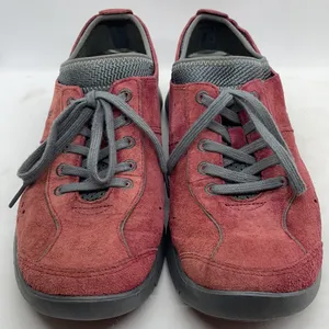 Dansko Elisa Maroon Suede Oxford Sneakers 37 Confort thumbnail 4