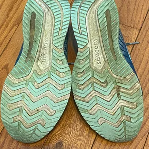 Women's Saucony Guide 13 Teal Blue Running Shoes Size‎ 9 WIDE 9W S10459-25 thumbnail 3
