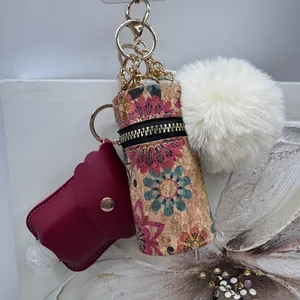 Vintage Floral Patterned Women's Coin Purse or Bag Charm Accessory thumbnail 1