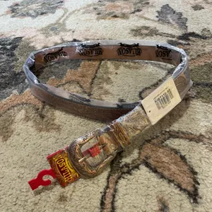 Hilason belt Brown Size 40 thumbnail 3
