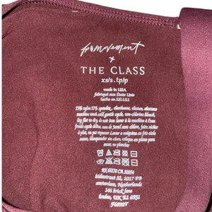 Free People FP Movement Good Karma Runsie blackberry nwot xs / small romper thumbnail 3