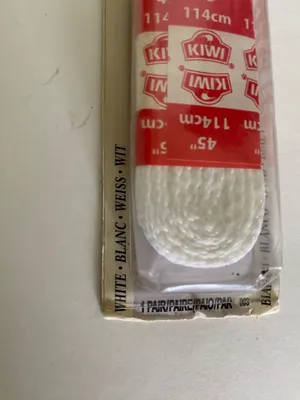 KIWI Sport 1 pair White Shoelace Size undefined thumbnail 4