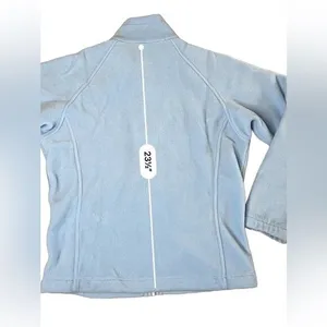 Columbia Blue‎ Benton Zipper Pocket High Neck Fleece Jacket MEDIUM Fall Autumn thumbnail 6