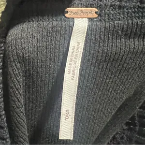 Free people gray pullover sweater thumbnail 9