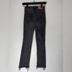 madewell cali demi boot jeans Black Size 25‎ Raw Hem thumbnail 2