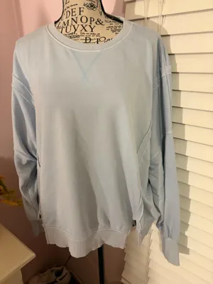 Women’s oversized sweatshirt Blue Size L thumbnail 1