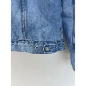 Levi's Signature Gold Sherpa Trucker Jacket Chore Barn Size XL Blue Denim thumbnail 5