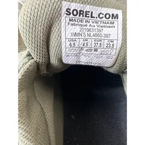Sorel Womens Sneakers Size 6.5 US Olive Green Out n About WP Casual Shoes thumbnail 6