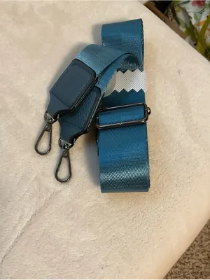 Structured Teal Leather Crossbody Bag for Women thumbnail 6