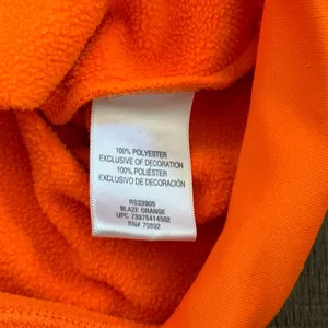 RUSSEL ATHLETIC blaze orange hoodie, size M thumbnail 9